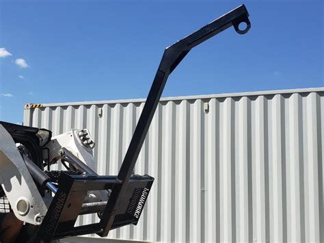 lift boom for skid steer|skid steer truss boom.